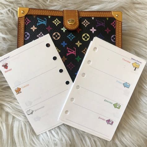 filofax louis vuitton|louis vuitton agenda refill.